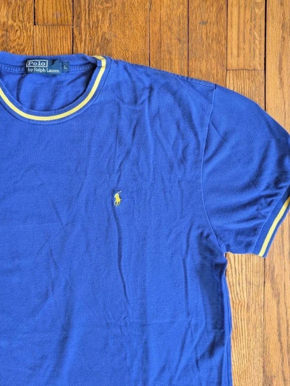 Vintage Polo Ralph Lauren Pique Knit Short Sleeve T-shirt